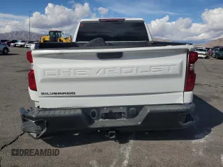 2020 Chevrolet Silverado 1500 Work Truck with VIN 1GCRYAEF7LZ166356, listed as a Copart auction lot 44558635 with 57,733 mi miles and Salvage Title. Bid and sale history available at carsss.com. Image 6.
