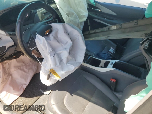 2020 Chevrolet Bolt EV Premier with VIN 1G1FZ6S03L4141473, listed as a Copart auction lot 54556515 with Not provided miles and Salvage title. Bid and sale history available at DreamBid. Image 8.