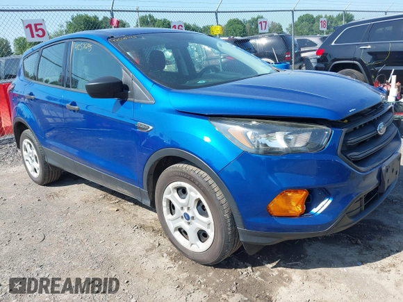 2018 Ford Escape S с VIN 1FMCU0F78JUA07922, выставлен на аукционе IAAI как лот 42576195 с пробегом 63 492 миль миль и . История ставок и продаж доступна на DreamBid. Изображение 1.