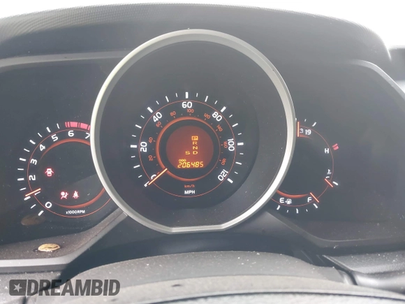 2010 Toyota 4Runner Trail with VIN JTEBU5JR1A5004436, listed as a IAAI auction lot 41728582 with 206,485 mi miles and . Bid and sale history available at DreamBid. Image 7.