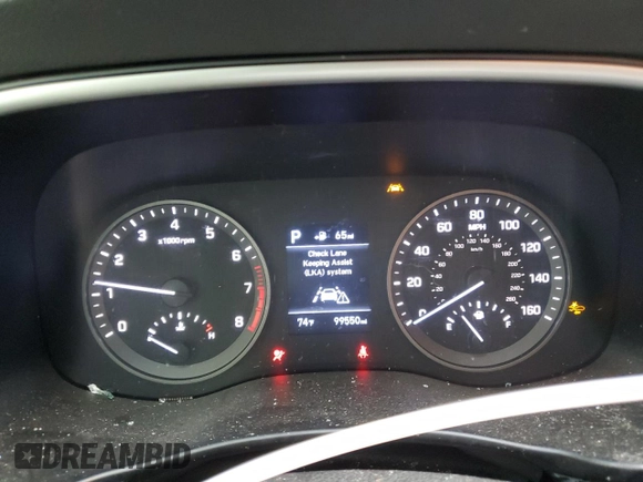 2019 Hyundai Tucson SE with VIN KM8J23A48KU845459, listed as a Copart auction lot 71819214 with 99,550 mi miles and Salvage Title. Bid and sale history available at carsss.com. Image 9.