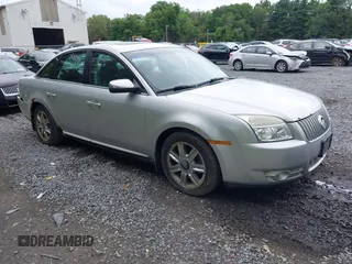 2009 Mercury Sable Premier with VIN 1MEHM42W99G628738, listed as a IAAI auction lot 42722600 with 179,565 mi miles and . Bid and sale history available at DreamBid. Image 1.