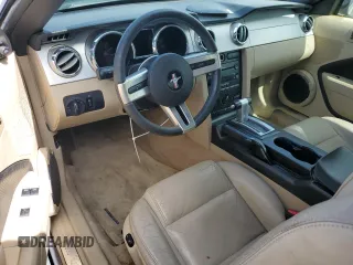 2006 Ford Mustang Standard with VIN 1ZVFT84N665265567, listed as a Copart auction lot 46153275 with 89,983 mi miles and Salvage Title. Bid and sale history available at carsss.com. Image 8.