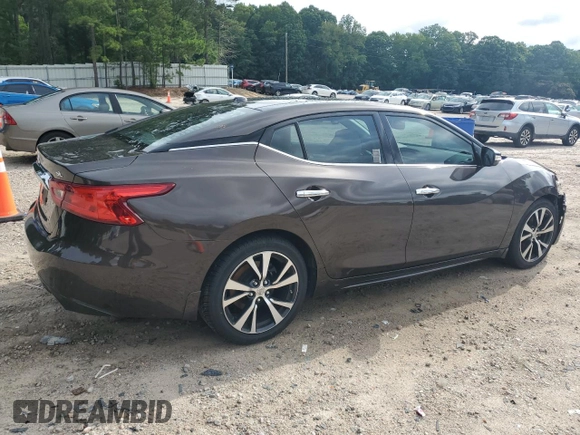 2016 Nissan Maxima S with VIN 1N4AA6AP2GC419711, listed as a Copart auction lot 59930825 with 80,598 mi miles and Salvage title. Bid and sale history available at DreamBid. Image 3.