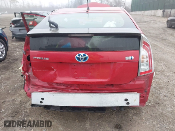 2015 Toyota Prius Four with VIN JTDKN3DU8F0456197, listed as a IAAI auction lot 41884023 with 8,510 mi miles. Bid and sale history available at carsss.com. Image 6.