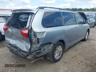 2015 Toyota Sienna XLE with VIN 5TDYK3DC9FS532310, listed as a IAAI auction lot 41990553 with 75,133 mi miles and . Bid and sale history available at DreamBid. Image 4.