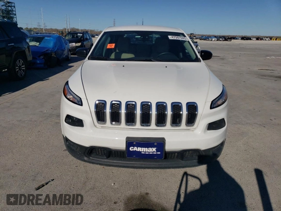 2016 Jeep Cherokee Sport с VIN 1C4PJLAB5GW233814, выставлен на аукционе Copart как лот 47597045 с пробегом 72 605 миль миль и Списание • Salvage title. История ставок и продаж доступна на DreamBid. Изображение 5.