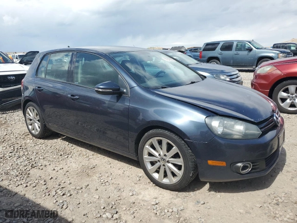 2013 Volkswagen Golf TDI w/Sunroof & Nav with VIN WVWNM7AJ0DW119096, listed as a Copart auction lot 51337595 with 218,156 mi miles and Clean Title. Bid and sale history available at carsss.com. Image 4.
