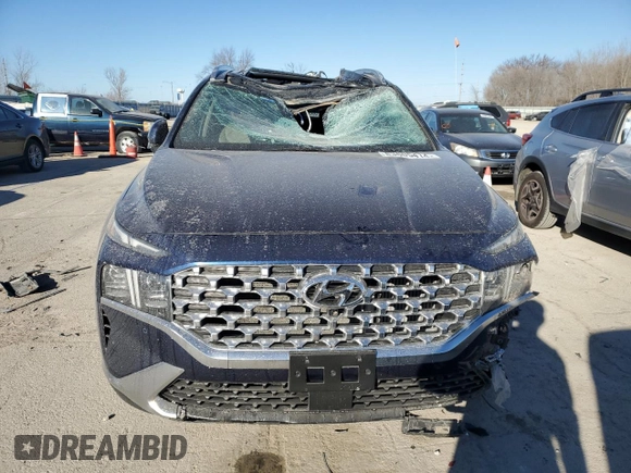2023 Hyundai Santa Fe Limited with VIN 5NMS44AL7PH518808, listed as a Copart auction lot 83605414 with 28,587 mi miles and Salvage Title. Bid and sale history available at carsss.com. Image 5.