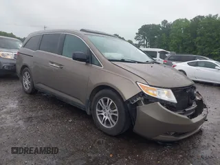 2013 Honda Odyssey EX-L с VIN 5FNRL5H62DB045579, выставлен на аукционе IAAI как лот 42244014 с пробегом 134 414 миль миль и . История ставок и продаж доступна на DreamBid. Изображение 1.