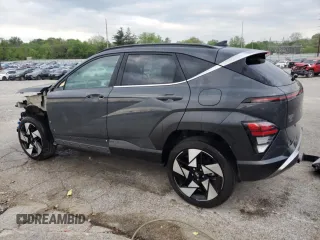 2024 Hyundai Kona Limited с VIN KM8HECA32RU172868, выставлен на аукционе Copart как лот 54697065 с пробегом 4 986 миль миль и Списание • Salvage title. История ставок и продаж доступна на DreamBid. Изображение 2.