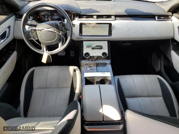 2019 Land Rover Range Rover Velar R-Dynamic SE with VIN SALYL2FVXKA219126, listed as a Copart auction lot 43652525 with 45,969 mi miles and Salvage Title. Bid and sale history available at carsss.com. Image 8.