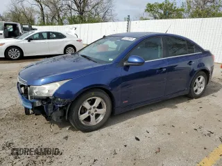 2012 Chevrolet Cruze LT w/1LT with VIN 1G1PF5SC6C7372383, listed as a Copart auction lot 51278675 with 139,228 mi miles and Salvage Title. Bid and sale history available at carsss.com. Image 1.