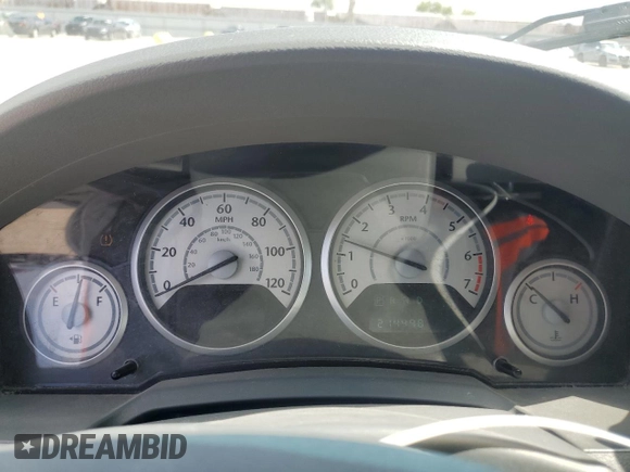 2010 Chrysler Town & Country Touring with VIN 2A4RR5D14AR260321, listed as a Copart auction lot 52700615 with 214,498 mi miles and Salvage Title. Bid and sale history available at DreamBid. Image 9.