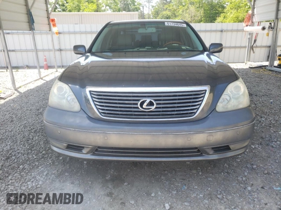 2004 Lexus LS 430 with VIN JTHBN36F340161034, listed as a Copart auction lot 51734645 with 238,695 mi miles and Salvage Title. Bid and sale history available at DreamBid. Image 5.
