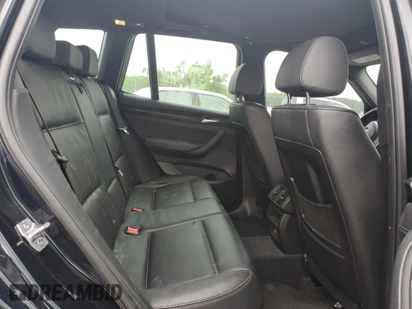 2014 BMW X3 xDrive35i with VIN 5UXWX7C51E0E79351, listed as a Copart auction lot 53645955 with 112,580 mi miles and Salvage Title. Bid and sale history available at DreamBid. Image 11.
