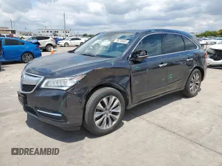 2014 Acura MDX Technology with VIN 5FRYD3H4XEB006654, listed as a Copart auction lot 56749585 with 183,910 mi miles and Salvage title. Bid and sale history available at DreamBid. Image 1.