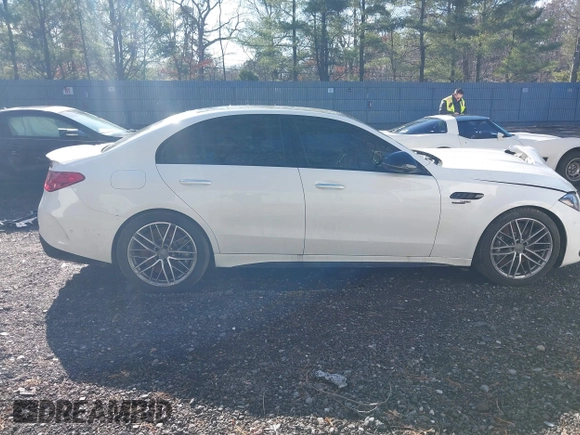 2024 Mercedes-Benz C 63 S AMG E Performance with VIN W1KAF8AB6RR222087, listed as a IAAI auction lot 41844101 with 5,500 mi miles and . Bid and sale history available at DreamBid. Image 12.
