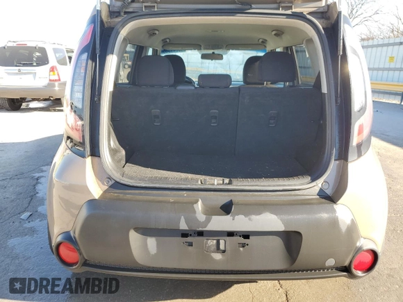 2016 Kia Soul with VIN KNDJN2A26G7299769, listed as a Copart auction lot 46741365 with 179,663 mi miles and Salvage Title. Bid and sale history available at carsss.com. Image 6.