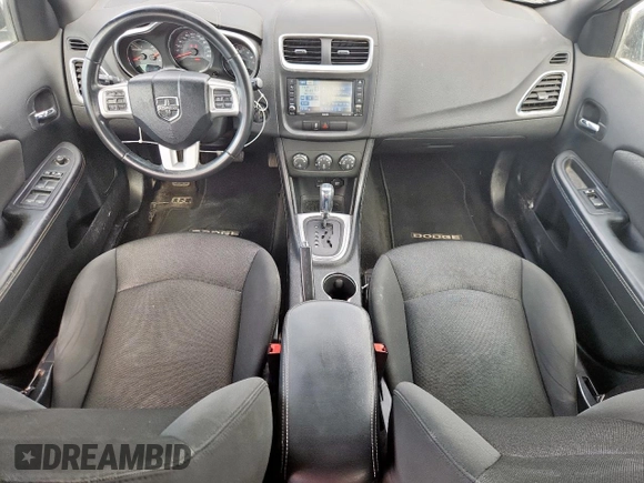 2012 Dodge Avenger SXT with VIN 1C3CDZCB7CN183153, listed as a Copart auction lot 63293725 with 122,681 mi miles and Salvage title. Bid and sale history available at DreamBid. Image 8.
