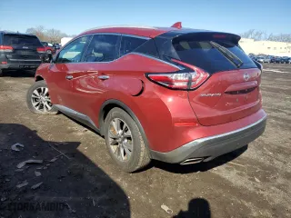 2018 Nissan Murano SL with VIN 5N1AZ2MH5JN130488, listed as a Copart auction lot 48911695 with 133,871 mi miles and Salvage Title. Bid and sale history available at carsss.com. Image 2.