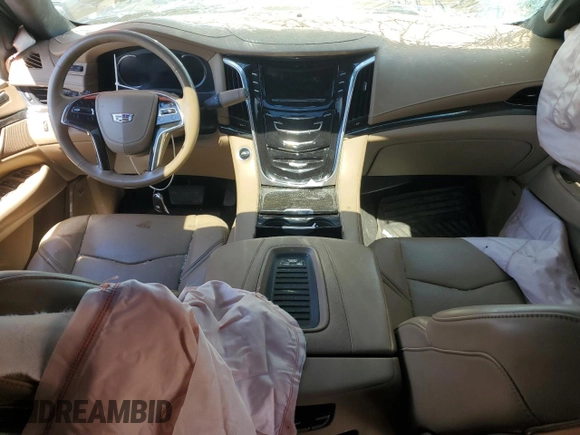 2019 Cadillac Escalade Platinum with VIN 1GYS4DKJ0KR307851, listed as a Copart auction lot 72234674 with Not provided miles and Salvage title. Bid and sale history available at DreamBid. Image 8.