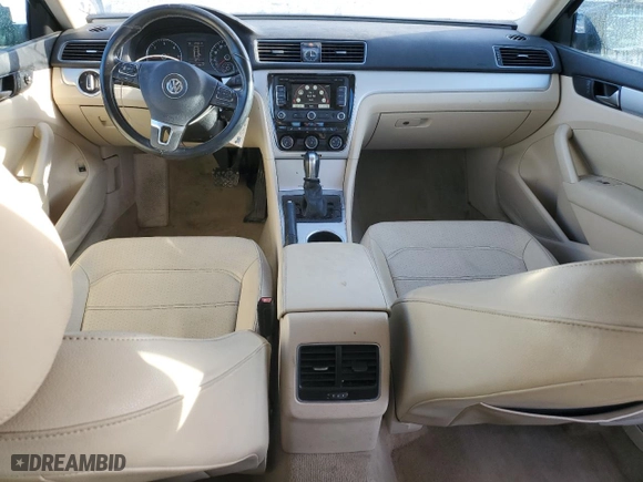 2013 Volkswagen Passat TDI SE with VIN 1VWBN7A32DC122579, listed as a Copart auction lot 85210174 with 164,495 mi miles and Salvage Title. Bid and sale history available at carsss.com. Image 8.