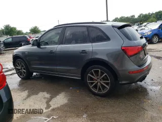 2017 Audi SQ5 Premium Plus with VIN WA1CCAFP6HA036533, listed as a Copart auction lot 59722024 with 91,866 mi miles and Salvage Title. Bid and sale history available at carsss.com. Image 2.