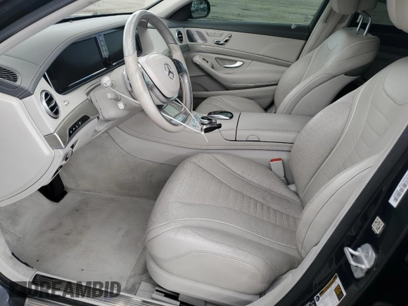 2015 Mercedes-Benz S 550 with VIN WDDUG8CB9FA159827, listed as a Copart auction lot 48759755 with 105,894 mi miles and Salvage Title. Bid and sale history available at DreamBid. Image 7.