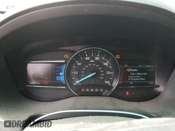 2019 Ford Explorer Limited z VIN 1FM5K8FH3KGA17442, wystawiony jako Copart lot #58272625 z przebiegiem 88 907 mil mil oraz Szkoda całkowita • Salvage title. Historia ofert i sprzedaży dostępna na DreamBid. Obrazek 9.