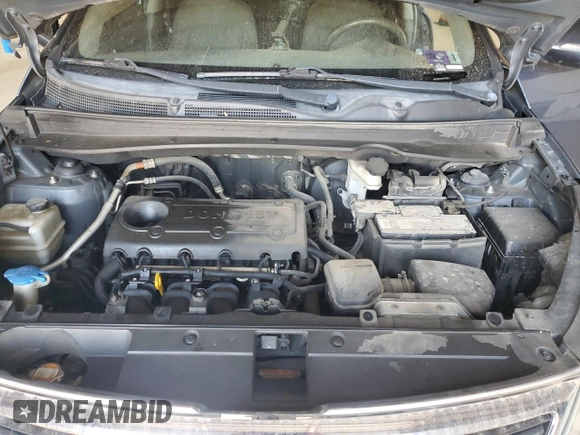 2012 Kia Sportage LX with VIN KNDPB3A25C7267964, listed as a Copart auction lot 47640285 with 188,724 mi miles and Salvage title. Bid and sale history available at DreamBid. Image 12.
