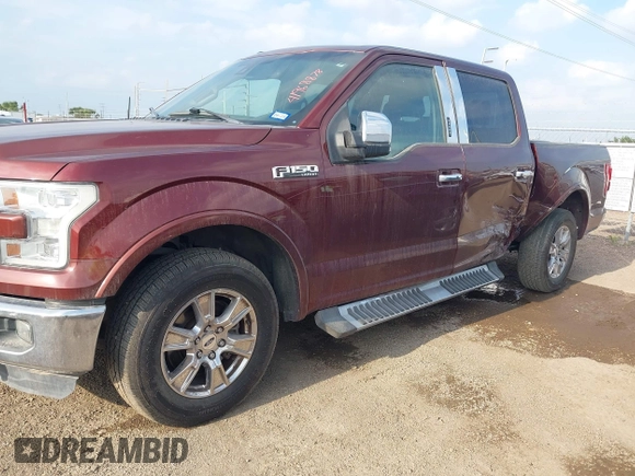 2015 Ford F-150 XL with VIN 1FTEW1CG0FFA55038, listed as a IAAI auction lot 41968878 with 50,189 mi miles and . Bid and sale history available at DreamBid. Image 6.