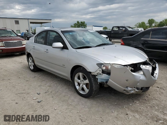2005 Mazda 3 s with VIN JM1BK123051256155, listed as a Copart auction lot 54400495 with 213,989 mi miles and Clean Title. Bid and sale history available at DreamBid. Image 4.