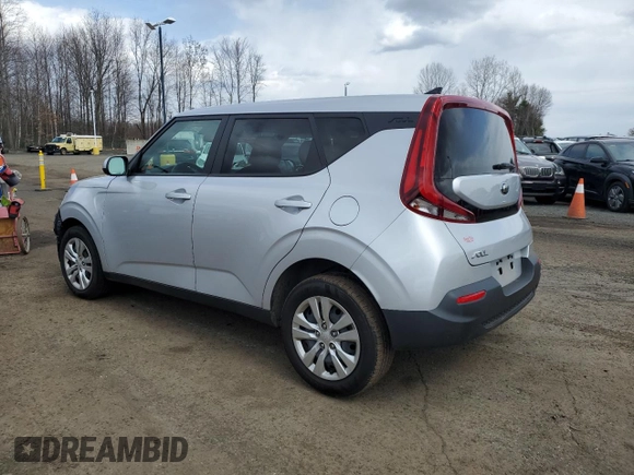 2020 Kia Soul LX with VIN KNDJ23AU5L7046940, listed as a Copart auction lot 50533775 with 16,667 mi miles and Salvage Title. Bid and sale history available at carsss.com. Image 2.