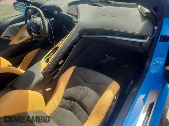 2021 Chevrolet Corvette 2LT z VIN 1G1YB2D48M5122614, wystawiony jako Copart lot #66302235 z przebiegiem 14 736 mil mil oraz Szkoda całkowita • Salvage title. Historia ofert i sprzedaży dostępna na DreamBid. Obrazek 8.