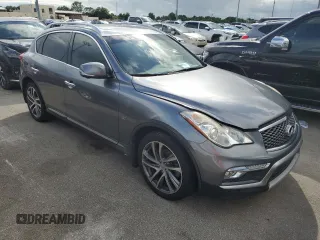 2017 Infiniti QX50 with VIN JN1BJ0RP5HM382183, listed as a Copart auction lot 74516724 with 0 mi miles and Salvage Title. Bid and sale history available at carsss.com. Image 4.