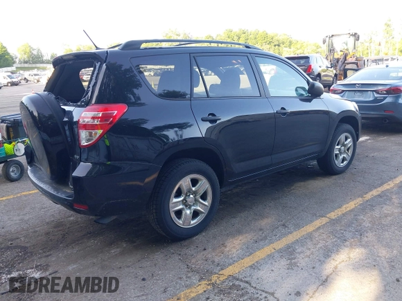 2012 Toyota RAV4 with VIN 2T3BF4DV8CW189050, listed as a IAAI auction lot 42554748 with 98,666 mi miles and . Bid and sale history available at DreamBid. Image 4.