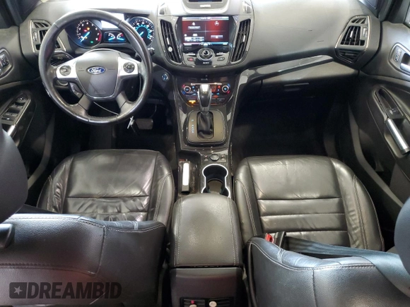 2015 Ford Escape Titanium with VIN 1FMCU0J95FUB46888, listed as a Copart auction lot 68542134 with Not Provided miles and Salvage Title. Bid and sale history available at DreamBid. Image 8.