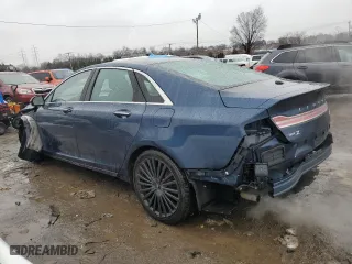 2017 Lincoln MKZ Reserve with VIN 3LN6L5F90HR645906, listed as a Copart auction lot 44331075 with 87,798 mi miles and Salvage Title. Bid and sale history available at carsss.com. Image 2.