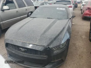 2015 Ford Mustang EcoBoost with VIN 1FA6P8TH5F5401986, listed as a Copart auction lot 64061133 with 61,302 mi miles and Clean Title. Bid and sale history available at carsss.com. Image 5.