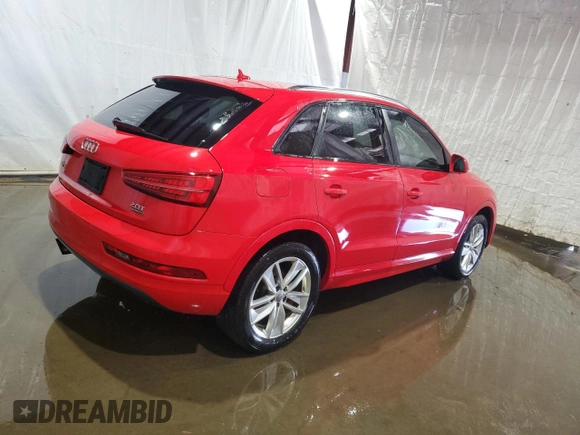 2017 Audi Q3 Premium with VIN WA1ECCFS7HR013515, listed as a Copart auction lot 44039275 with 111,798 mi miles and Clean Title. Bid and sale history available at carsss.com. Image 3.