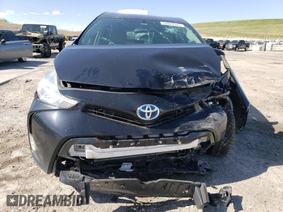 2017 Toyota Prius v Two with VIN JTDZN3EU0HJ055723, listed as a Copart auction lot 54889975 with 232,872 mi miles and Clean Title. Bid and sale history available at carsss.com. Image 5.