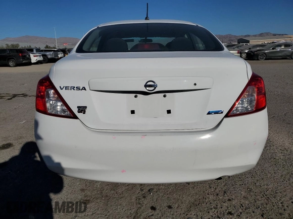 2014 Nissan Versa S with VIN 3N1CN7AP7EL859764, listed as a Copart auction lot 83094814 with 160,143 mi miles and Salvage Title. Bid and sale history available at carsss.com. Image 6.