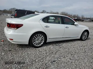 2014 Lexus LS 460 L with VIN JTHDL5EF4E5006895, listed as a Copart auction lot 41365124 with 116,785 mi miles and Salvage title. Bid and sale history available at DreamBid. Image 3.