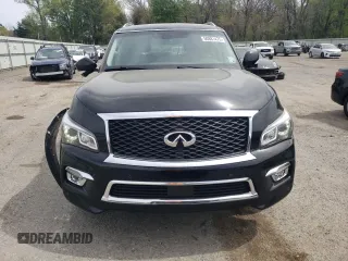 2017 Infiniti QX80 z VIN JN8AZ2NF3H9644462, wystawiony jako Copart lot #50881475 z przebiegiem 162 826 mil mil oraz Szkoda całkowita • Salvage title. Historia ofert i sprzedaży dostępna na DreamBid. Obrazek 5.