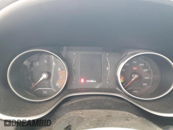 2018 Jeep Compass Sport с VIN 3C4NJCAB5JT335280, выставлен на аукционе Copart как лот 54524935 с пробегом 104 436 миль миль и Списание • Salvage title. История ставок и продаж доступна на DreamBid. Изображение 9.