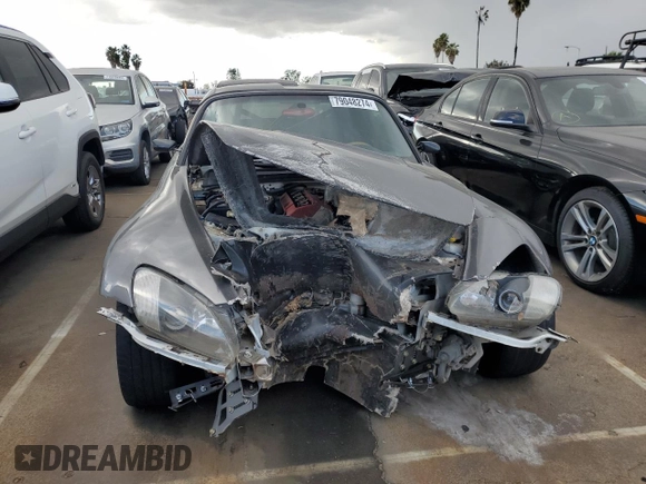 2003 Honda S2000 с VIN JHMAP11433T001832, выставлен на аукционе Copart как лот 79048274 с пробегом 97 309 миль миль и Списание • Salvage title. История ставок и продаж доступна на DreamBid. Изображение 5.