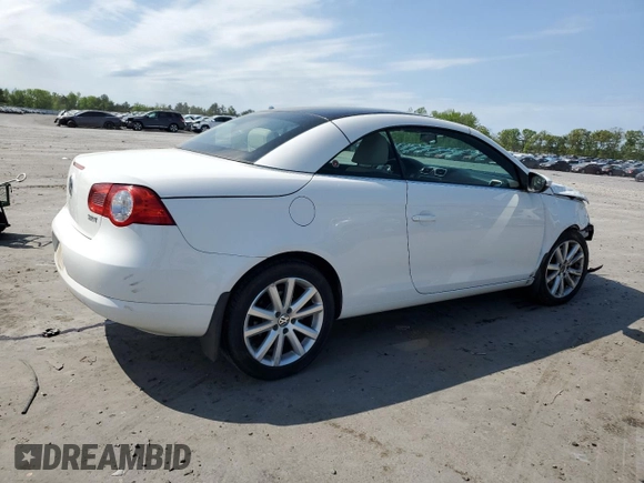 2011 Volkswagen Eos with VIN WVWAW7AH7BV003659, listed as a Copart auction lot 52494904 with 122,927 mi miles and Salvage Title. Bid and sale history available at DreamBid. Image 3.