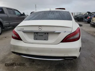 2015 Mercedes-Benz CLS-Class CLS 400 with VIN WDDLJ6FB5FA140513, listed as a Copart auction lot 56489413 with 148,451 mi miles. Bid and sale history available at carsss.com. Image 6.