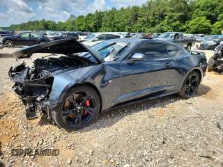 2019 Chevrolet Camaro 2SS z VIN 1G1FH1R72K0153144, wystawiony jako Copart lot #58755835 z przebiegiem 39 486 mil mil oraz Szkoda całkowita • Salvage title. Historia ofert i sprzedaży dostępna na DreamBid. Obrazek 1.
